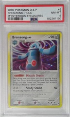V1745: 2007: Bronzong: 6/123: Mysterious Treasures: D & P: PSA: 8: NM-MT: 102261130